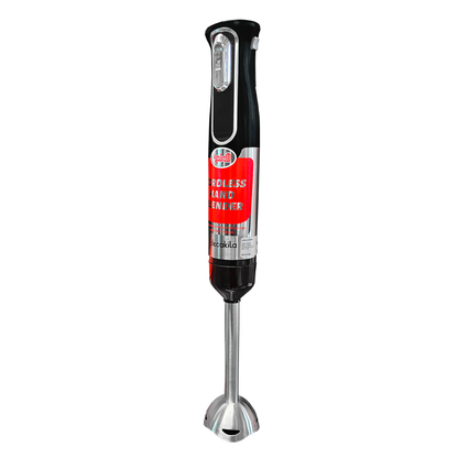 Batidora de Inmersión Inálambrica 2 velocidades Negro Decakila KMJB023B (CAJA DE 15 PZAS)