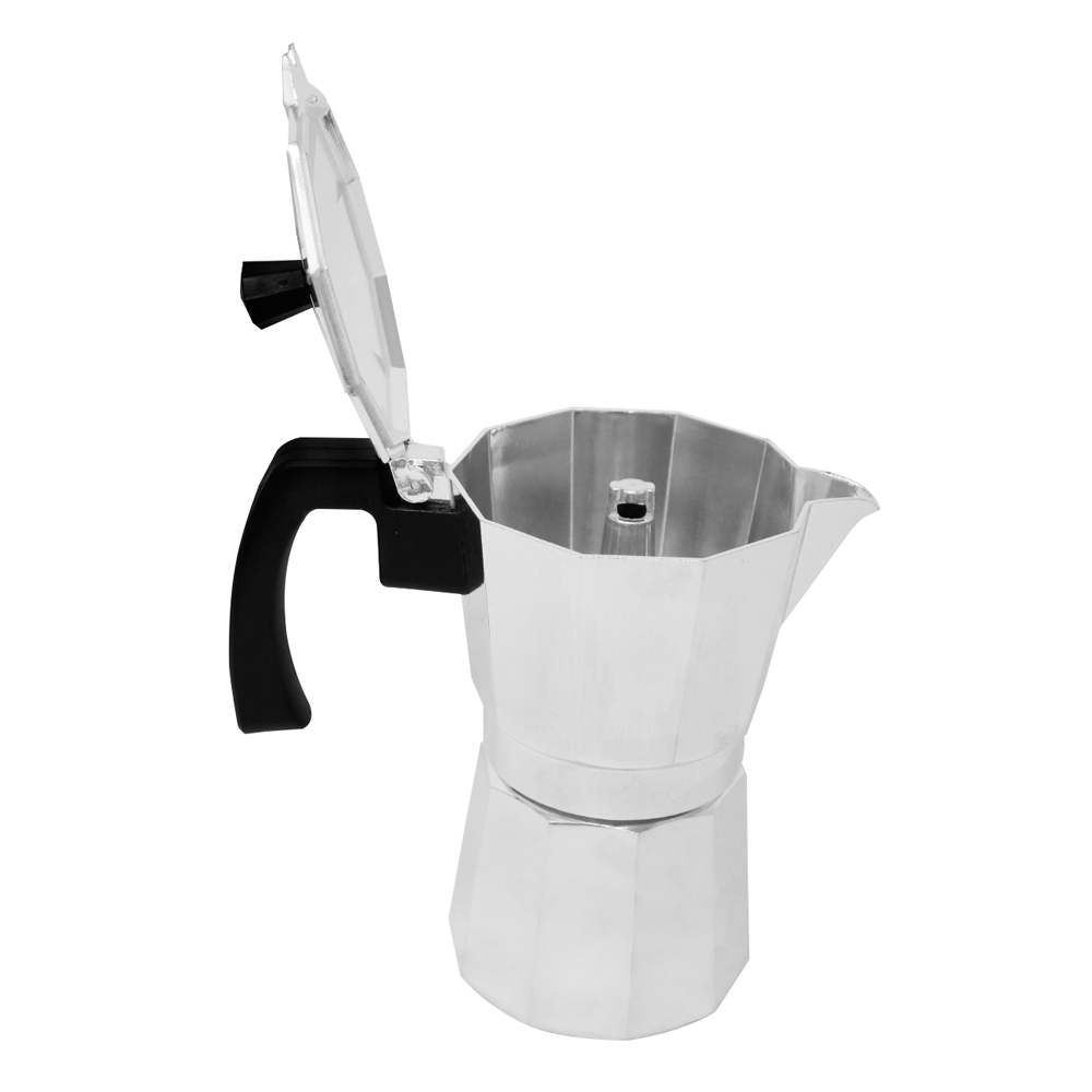 Cafetera de Expresso Italiana 6 Tazas de Aluminio Decakila KMCF023M