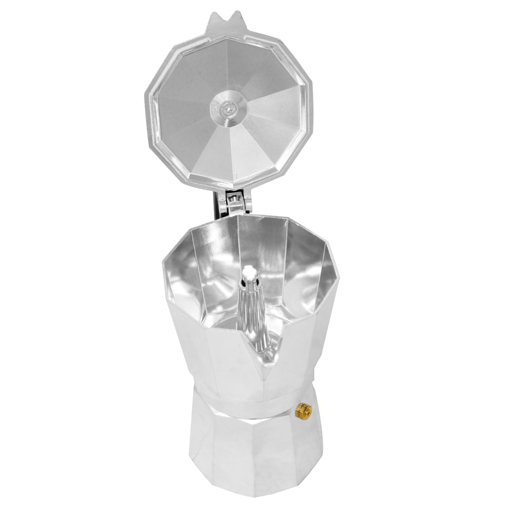 Cafetera de Expresso Italiana 6 Tazas de Aluminio Decakila KMCF023M