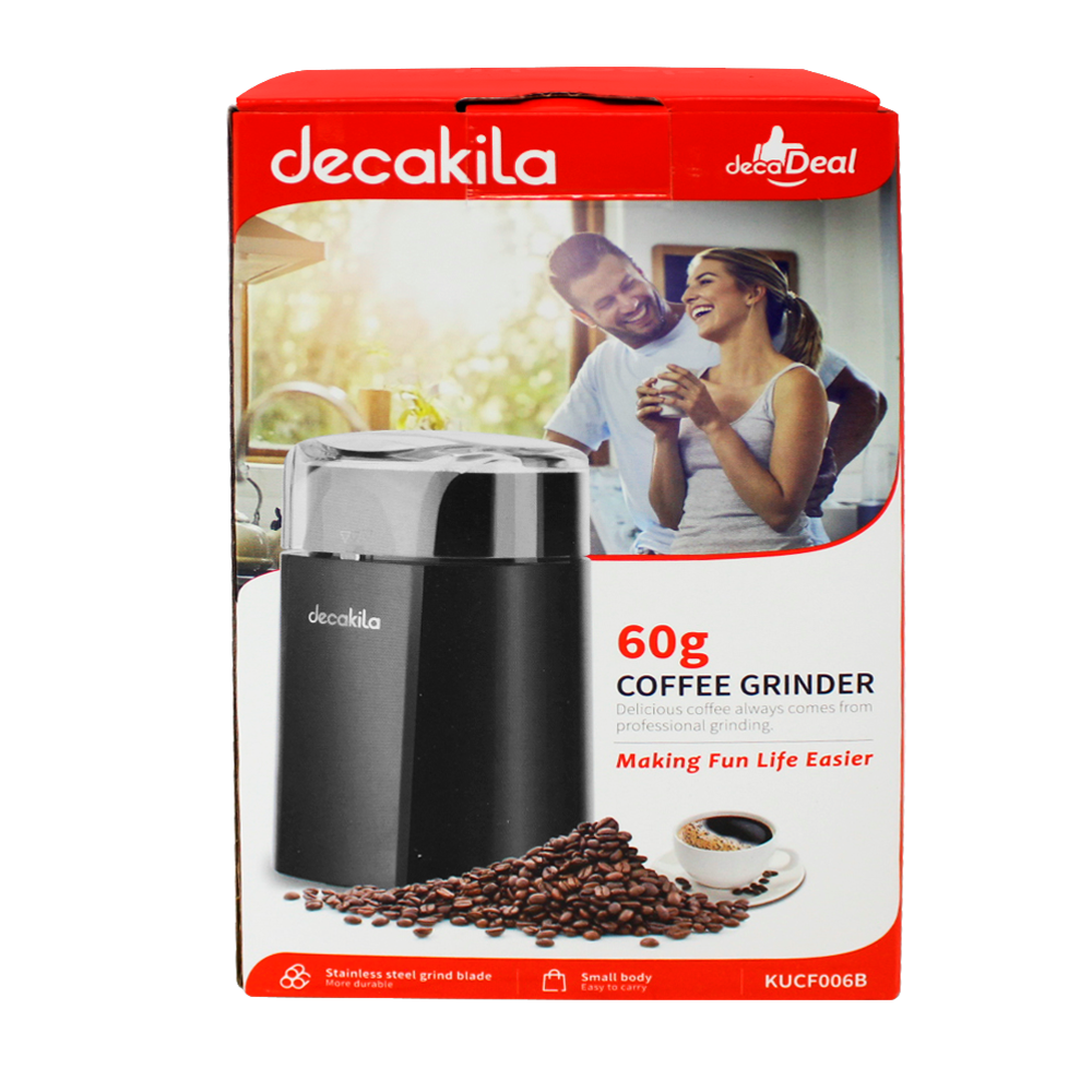 Molino de Café Electrico 60g 150 W Negro Decakila KUCF006B