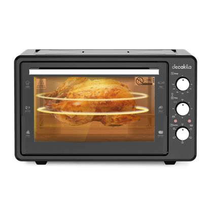 Horno Tostador Eléctrico 38 L Negro Decakila KUEV024B