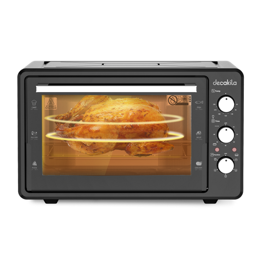 Horno Tostador Eléctrico 38 L Negro Decakila KUEV024B