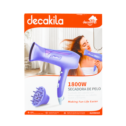 Secadora para Cabello Morada KUHS032Z