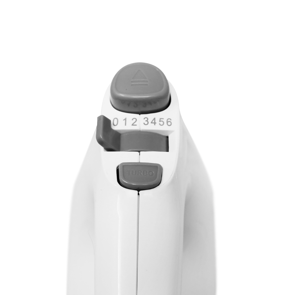 Batidora de Mano 6 Velocidades 150 W Blanca Decakila KUMX001W (Caja de 6 Piezas)