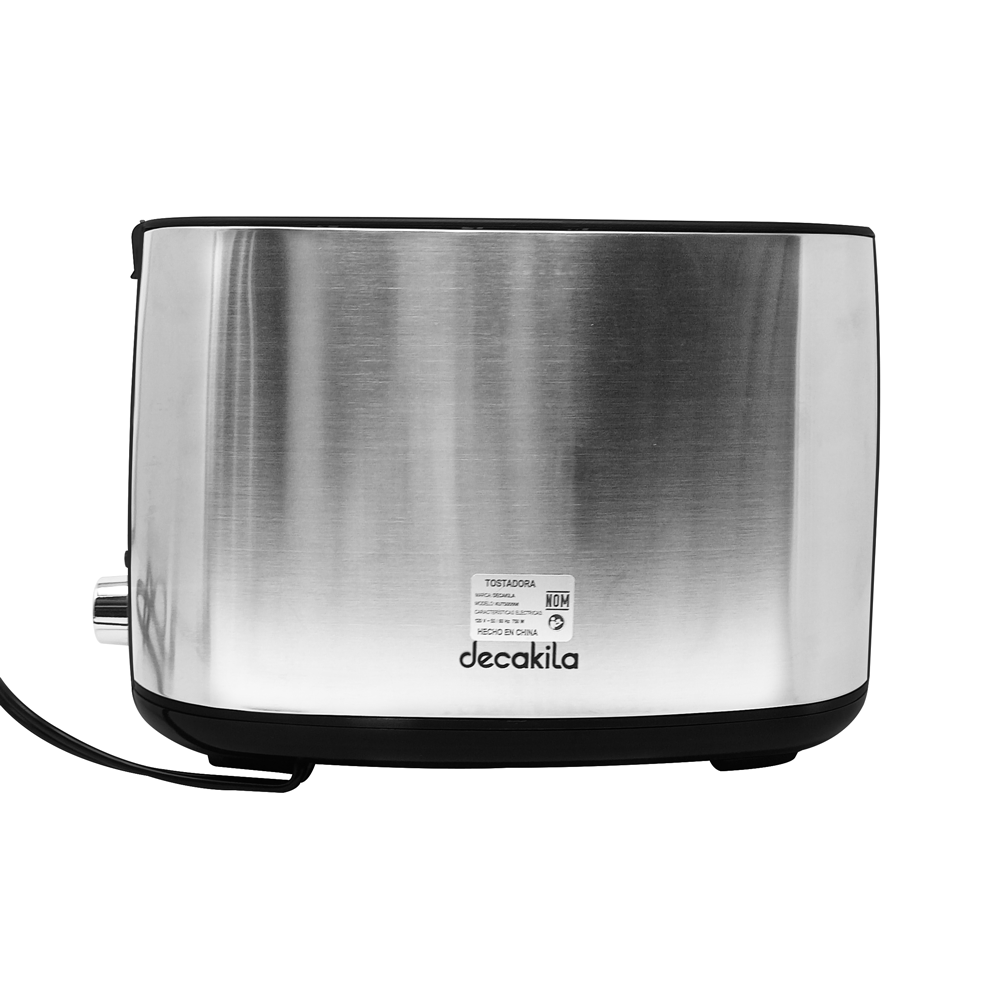 Tostador 2 Rebanadas Acero Inoxidable 750 W Decakila KUTS009M