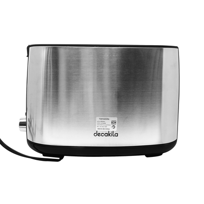 Tostador 2 Rebanadas Acero Inoxidable 750 W Decakila KUTS009M