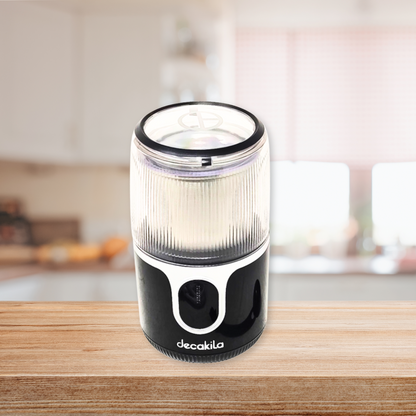 Molino de Café 40g Inalámbrico Negro Decakila KMCF022B (Caja de 12 Piezas)