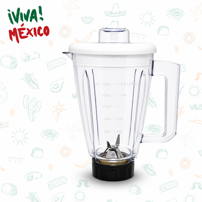 Vaso Completo de Licuadora Plástico Decakila KMJB071W