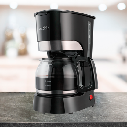 Cafetera de Goteo 12 Tazas (1.5 L) 900 W Negro Decakila KUCF012B