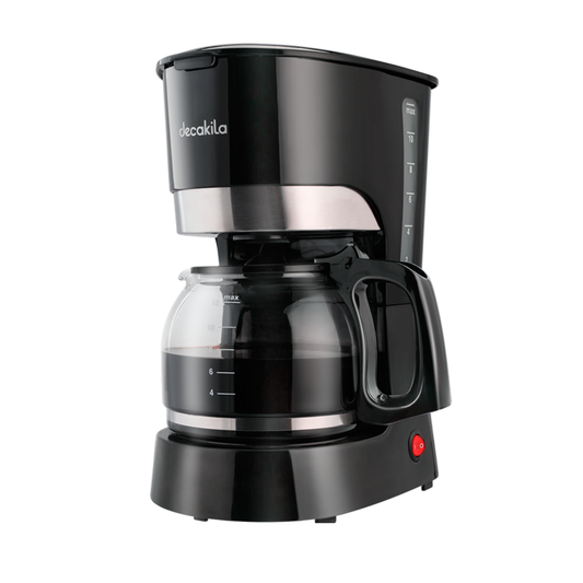 Cafetera de Goteo 12 Tazas (1.5 L) 900 W Negro Decakila KUCF012B