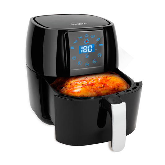 Freidora de Aire (air fryer) 4.5 L Panel Digital 1400 W Decakila KUEC039B